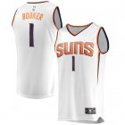 Camiseta Devin Booker 1 Phoenix Suns Association Edition Blanco Hombre